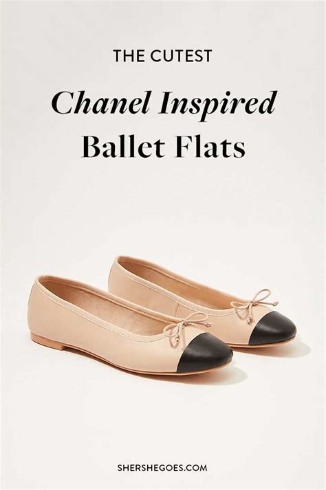 chanel flat dupes|chanel look alike ballet flats.